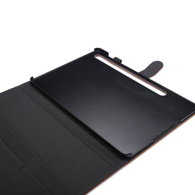 Samsung Galaxy Tab S7 Plus full body protection Leather Wallet flip case cover by Excelsior