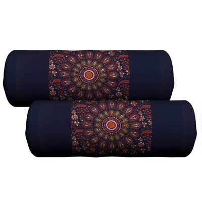 Wanderlust Premium 100% Pure Cotton | 8 Pieces | Diwan Set Covers for Living Room (DBR01)
