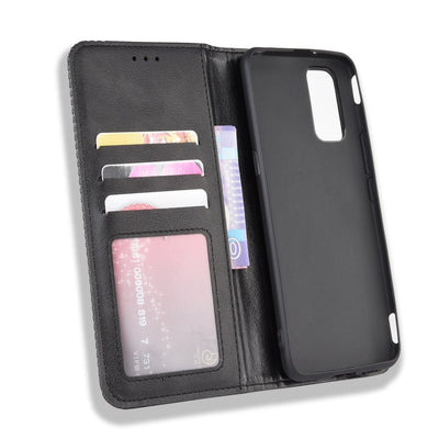 Excelsior Premium Leather Wallet flip Cover Case For IQOO 3