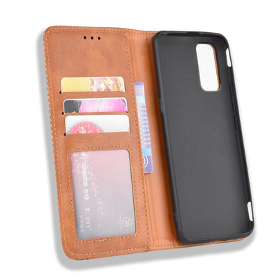 Excelsior Premium Leather Wallet flip Cover Case For IQOO 3