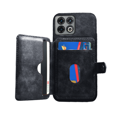 Excelsior Premium Card Holder | PU Leather Back Cover case for Oneplus 10 Pro