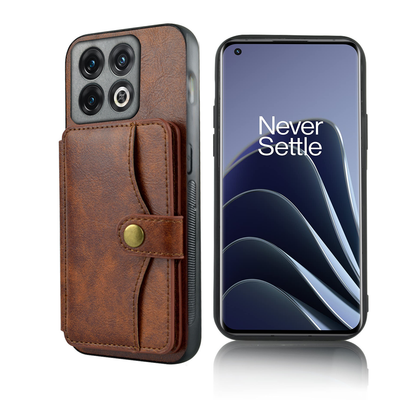 Excelsior Premium Card Holder | PU Leather Back Cover case for Oneplus 10 Pro