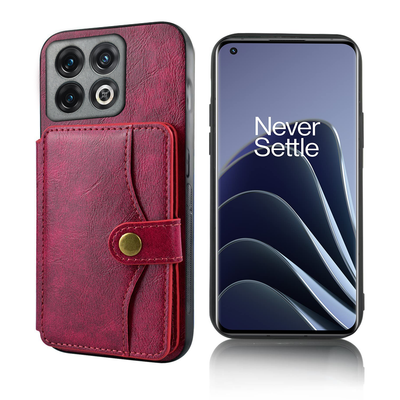 Excelsior Premium Card Holder | PU Leather Back Cover case for Oneplus 10 Pro