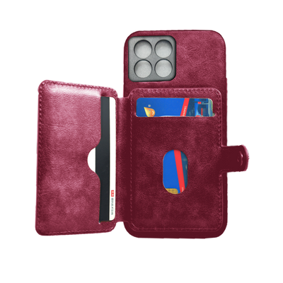 Excelsior Premium Card Holder | PU Leather Back Cover case for Oneplus 10 Pro