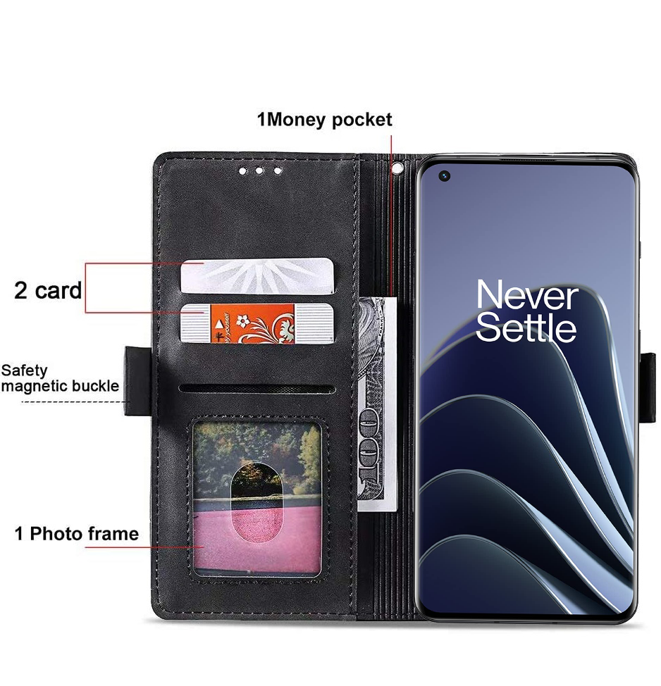 Oneplus 10 Pro Premium PU Leather Wallet flip Cover Case By Excelsior