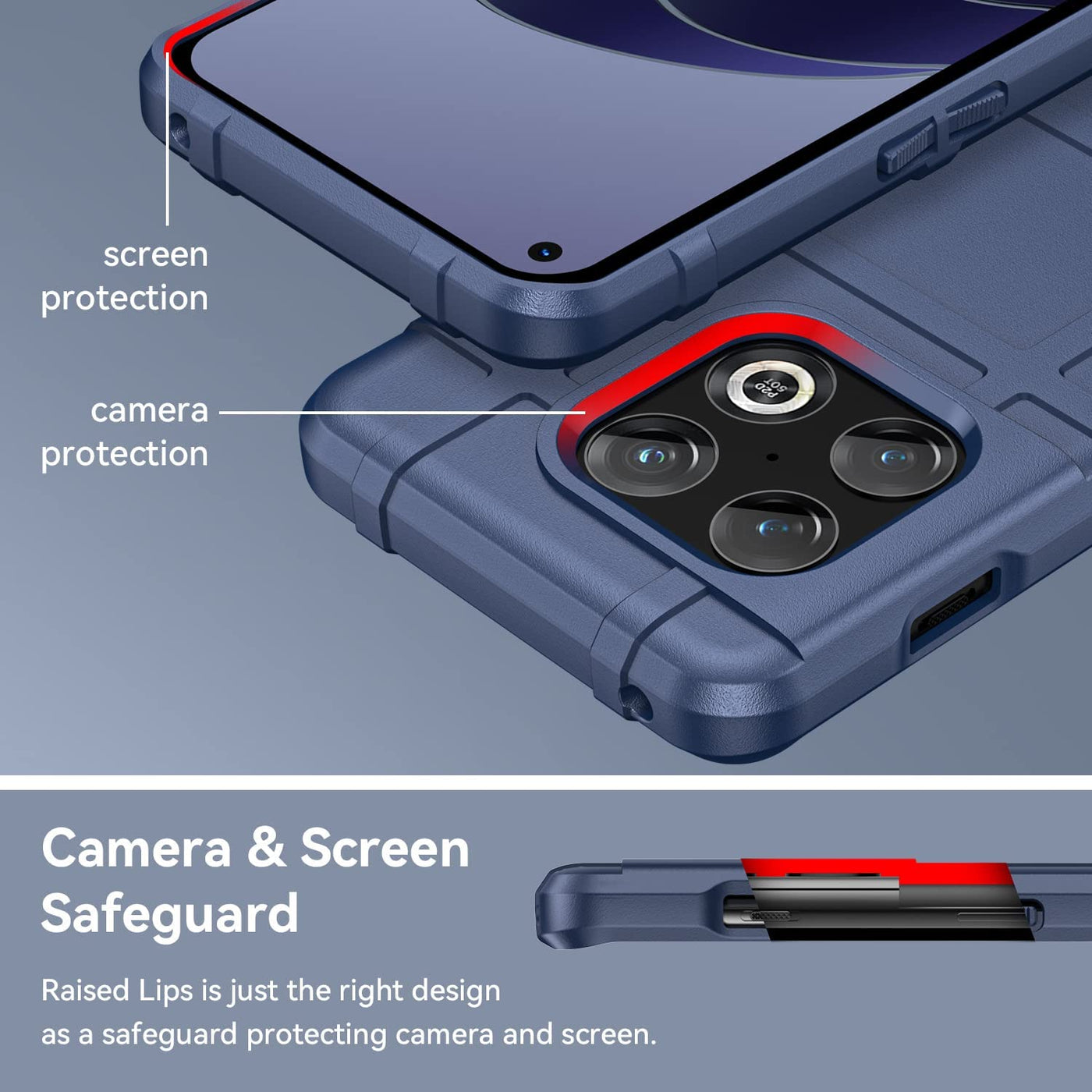 Excelsior Premium Shockproof Armor Back Case Cover For Oneplus 10 Pro