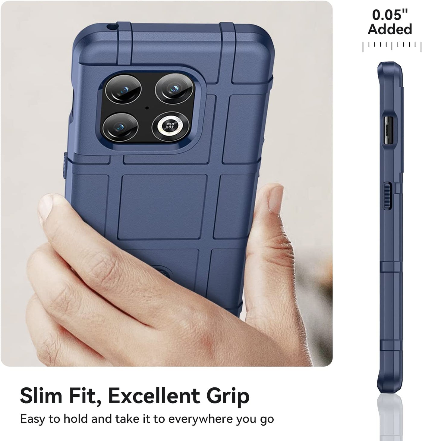 Excelsior Premium Shockproof Armor Back Case Cover For Oneplus 10 Pro