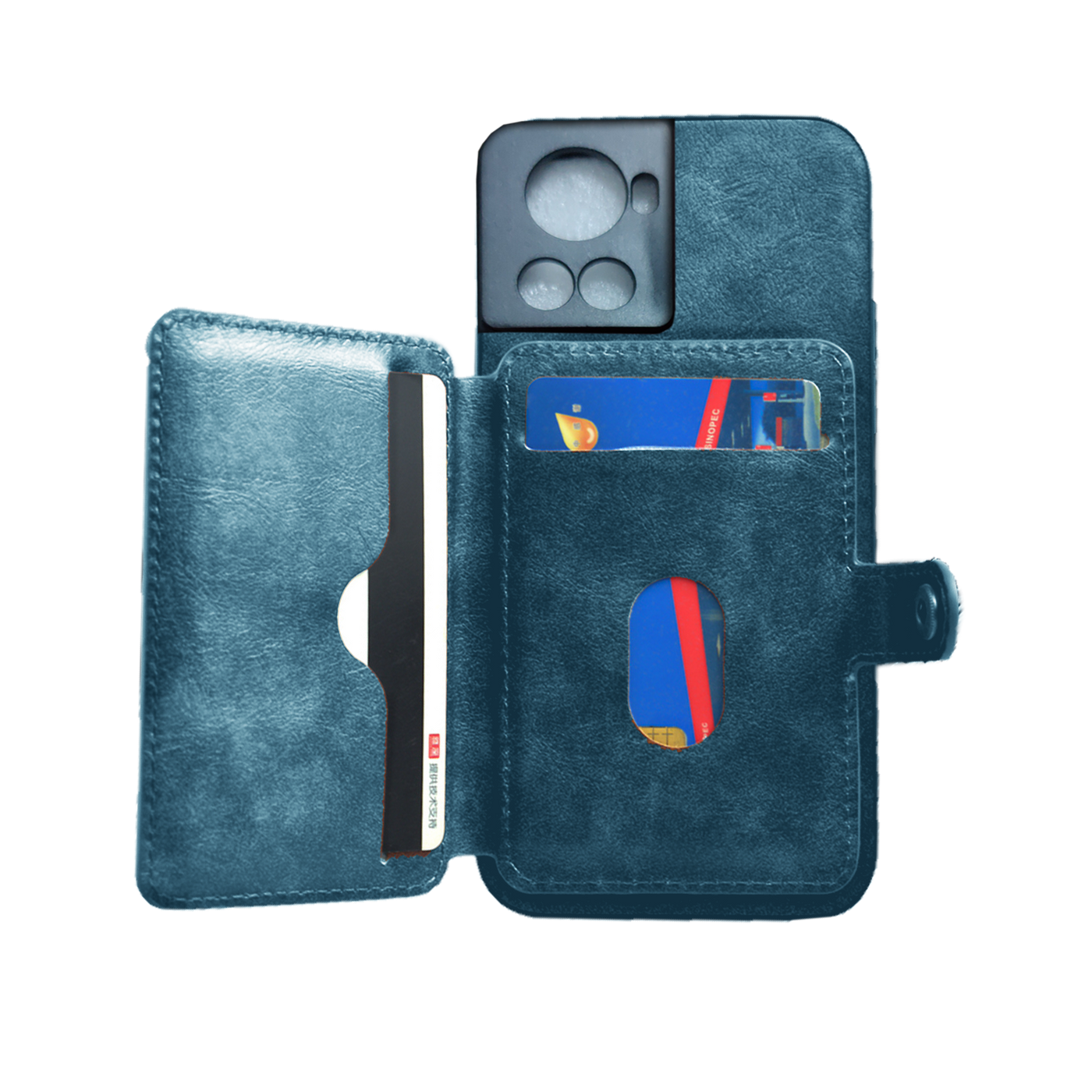 Excelsior Premium Card Holder | PU Leather Back Cover case for Oneplus 10R