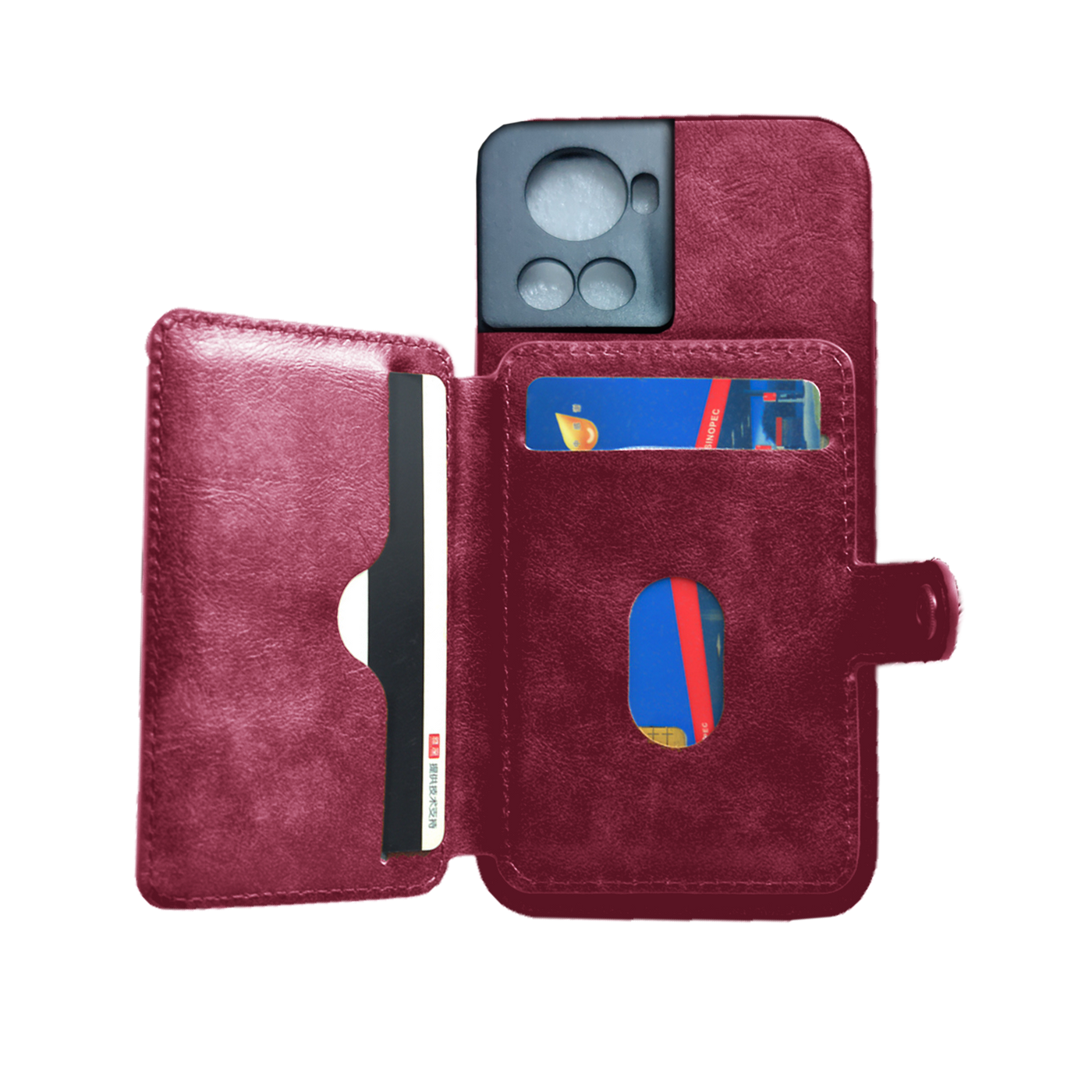 Excelsior Premium Card Holder | PU Leather Back Cover case for Oneplus 10R