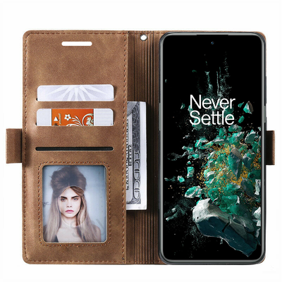Excelsior Premium PU Leather Wallet flip Cover Case For Oneplus 10T