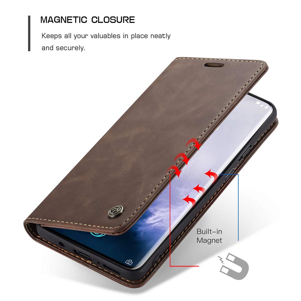 Oneplus 7 Pro Magnetic flip Wallet case cover