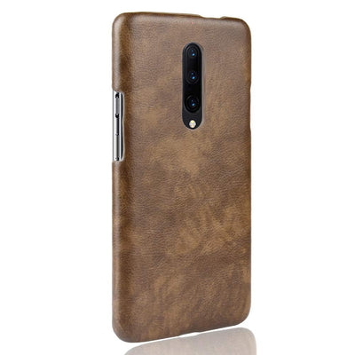 Excelsior Premium PU Leather Hard Back Cover case for Oneplus 7 Pro