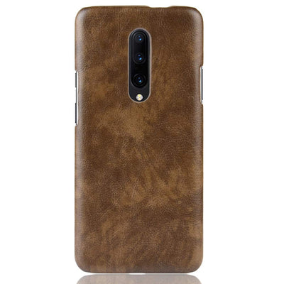 Excelsior Premium PU Leather Hard Back Cover case for Oneplus 7 Pro