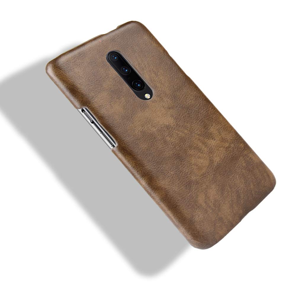 Excelsior Premium PU Leather Hard Back Cover case for Oneplus 7 Pro