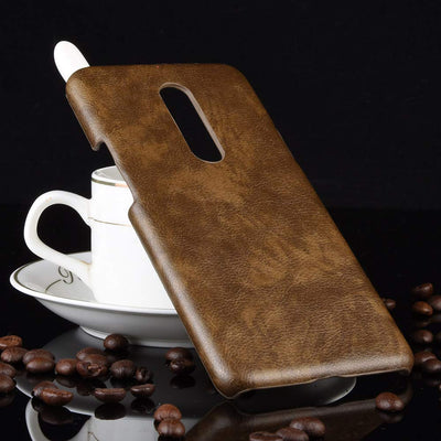Excelsior Premium PU Leather Hard Back Cover case for Oneplus 7 Pro