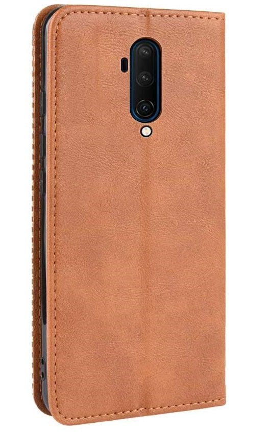 Excelsior Premium Leather Wallet flip Cover Case For Oneplus 7T Pro