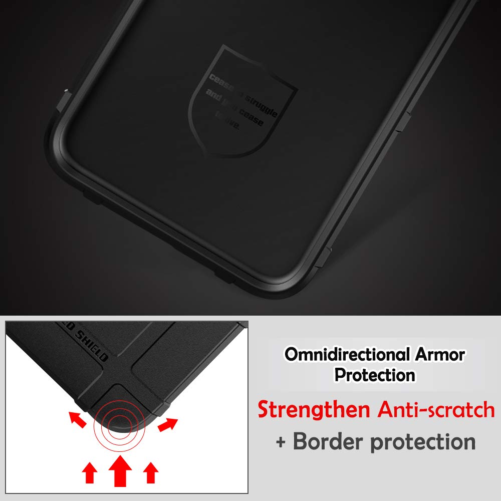 Excelsior Premium Shockproof Armor Back Case Cover For Oneplus 7T Pro