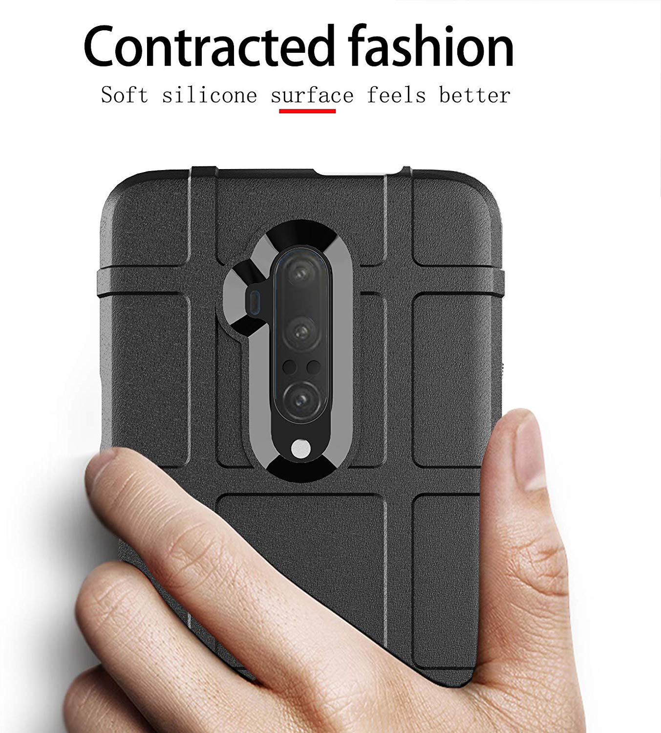Oneplus 7T Pro 360 degree protection leather back case cover by excelsior