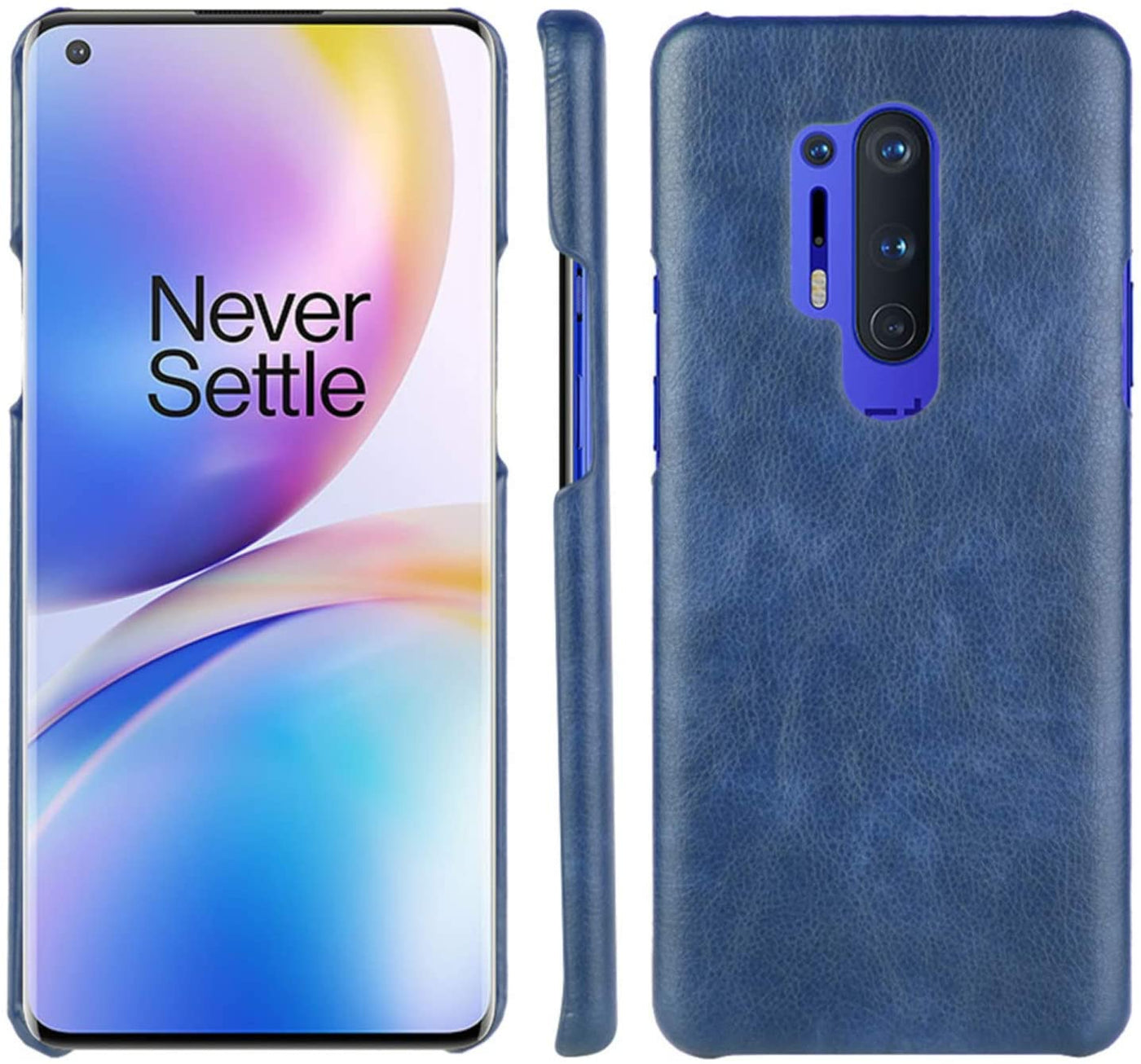 Excelsior Premium PU Leather Hard Back Cover case for Oneplus 8 Pro