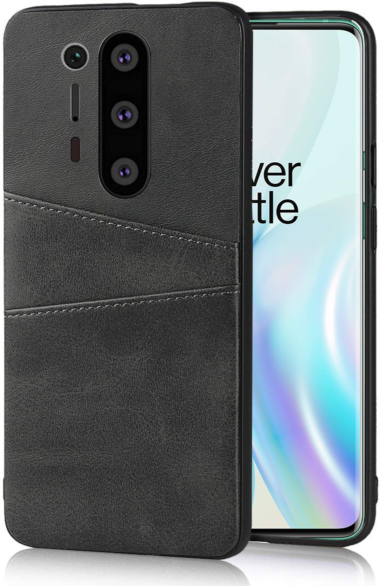 Excelsior Premium PU Leather Back Cover Case With Card Holder For Oneplus 8 Pro