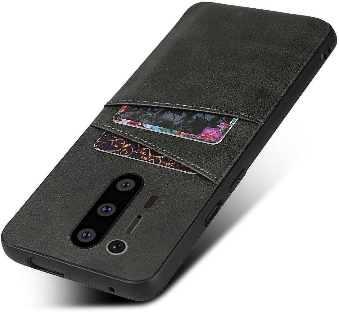 Excelsior Premium PU Leather Back Cover Case With Card Holder For Oneplus 8 Pro