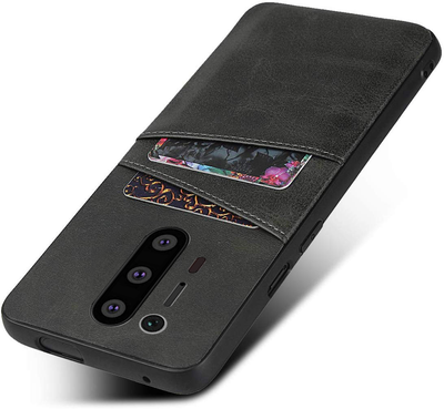 Excelsior Premium PU Leather Back Cover Case With Card Holder For Oneplus 8 Pro