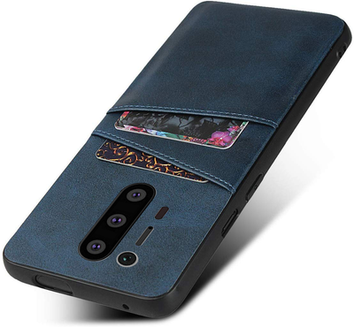 Excelsior Premium PU Leather Back Cover Case With Card Holder For Oneplus 8 Pro