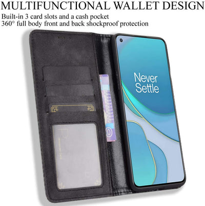 Excelsior Premium Leather Wallet flip Cover Case For Oneplus 8T