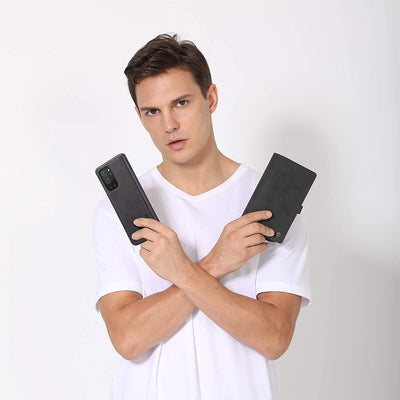 Excelsior Premium Multifunctional Leather Wallet Flip Cover Case For Oneplus 9 Pro