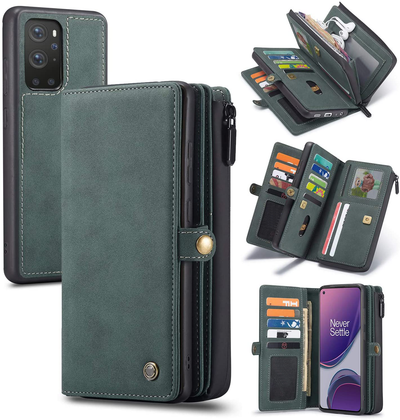 Excelsior Premium Multifunctional Leather Wallet Flip Cover Case For Oneplus 9 Pro