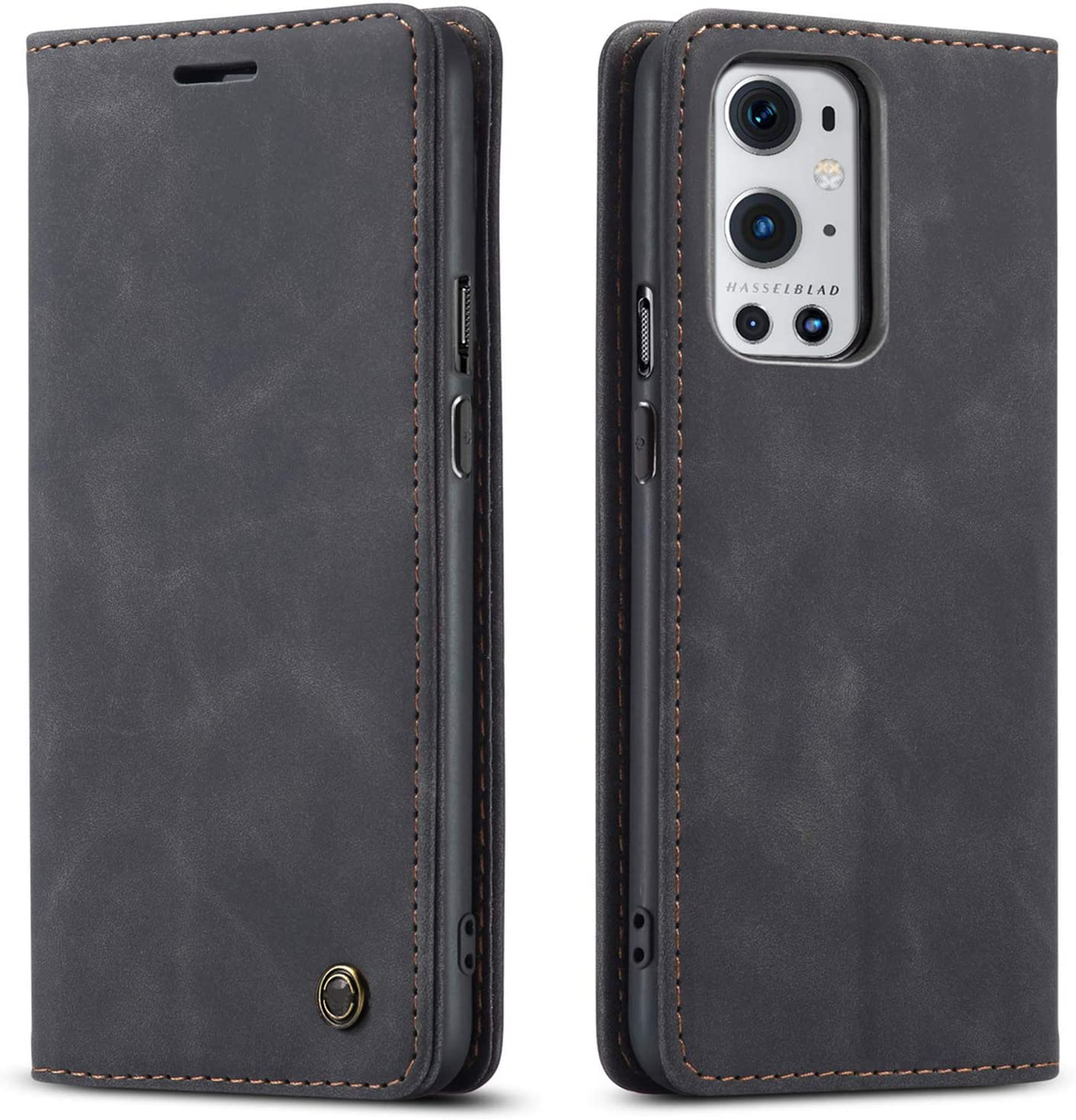 Excelsior Premium Leather Wallet flip Cover Case For Oneplus 9 Pro