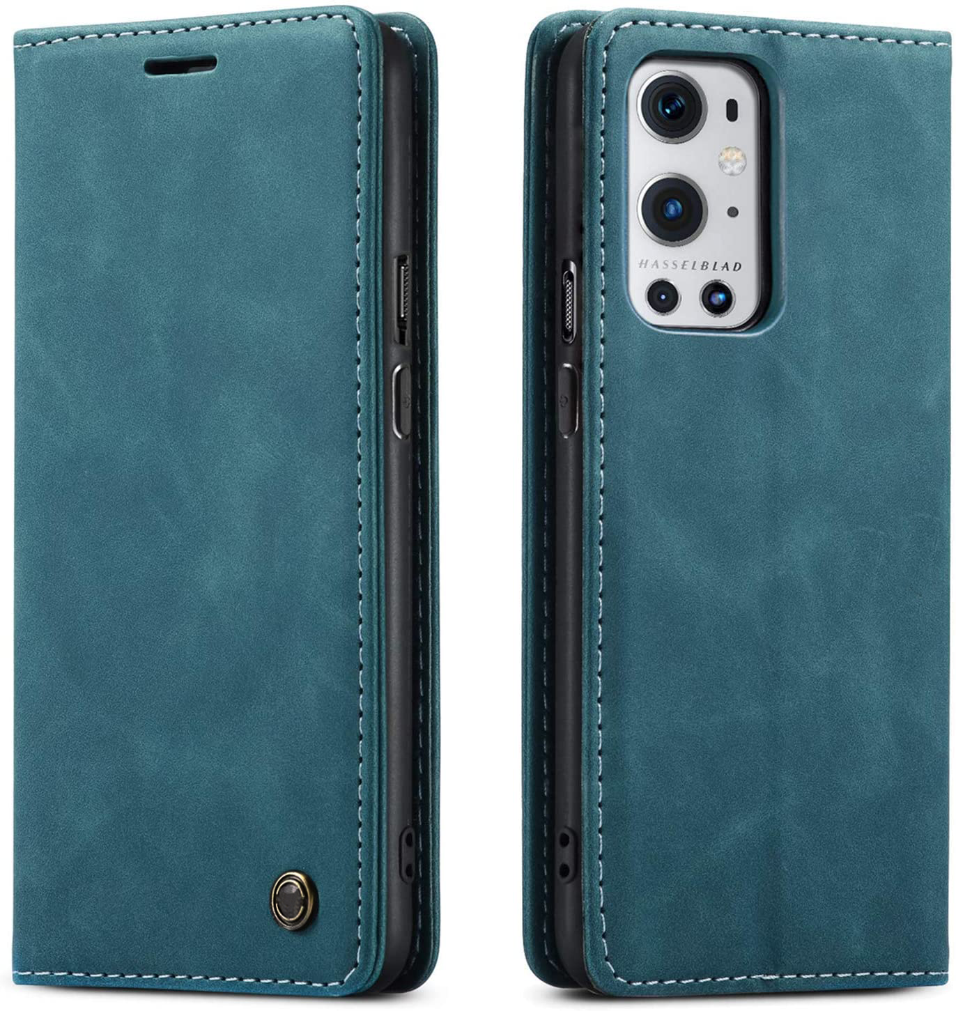 Excelsior Premium Leather Wallet flip Cover Case For Oneplus 9 Pro