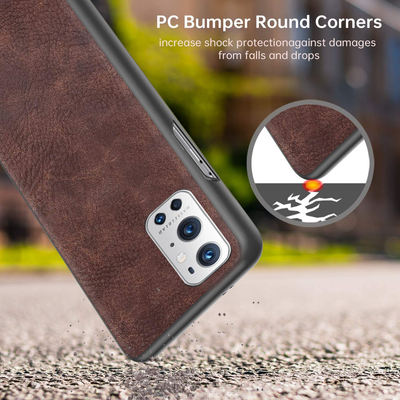Excelsior Premium PU Leather Back Cover case For Oneplus 9 Pro