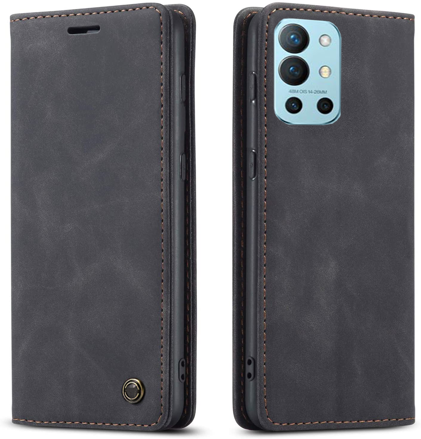 Excelsior Premium Leather Wallet flip Cover Case For Oneplus 9R