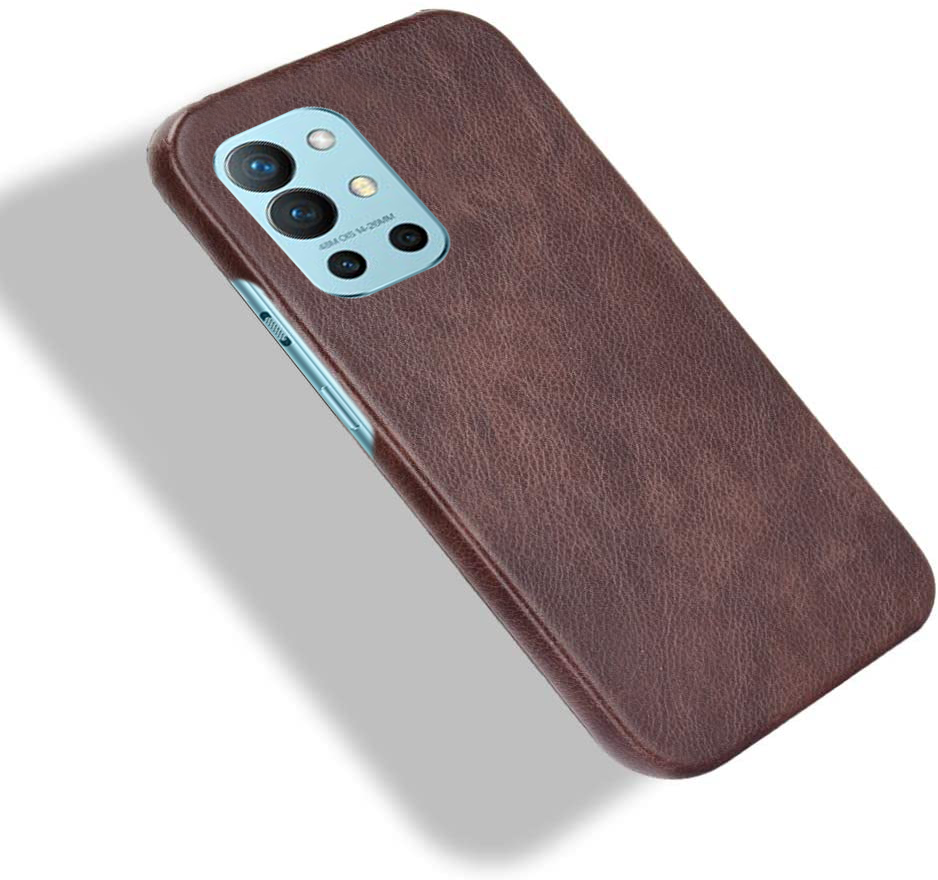 Oneplus 9R leather back case cover