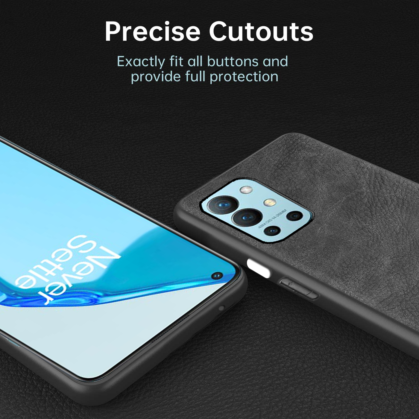 Excelsior Premium PU Leather Back Cover Case For Oneplus 9R