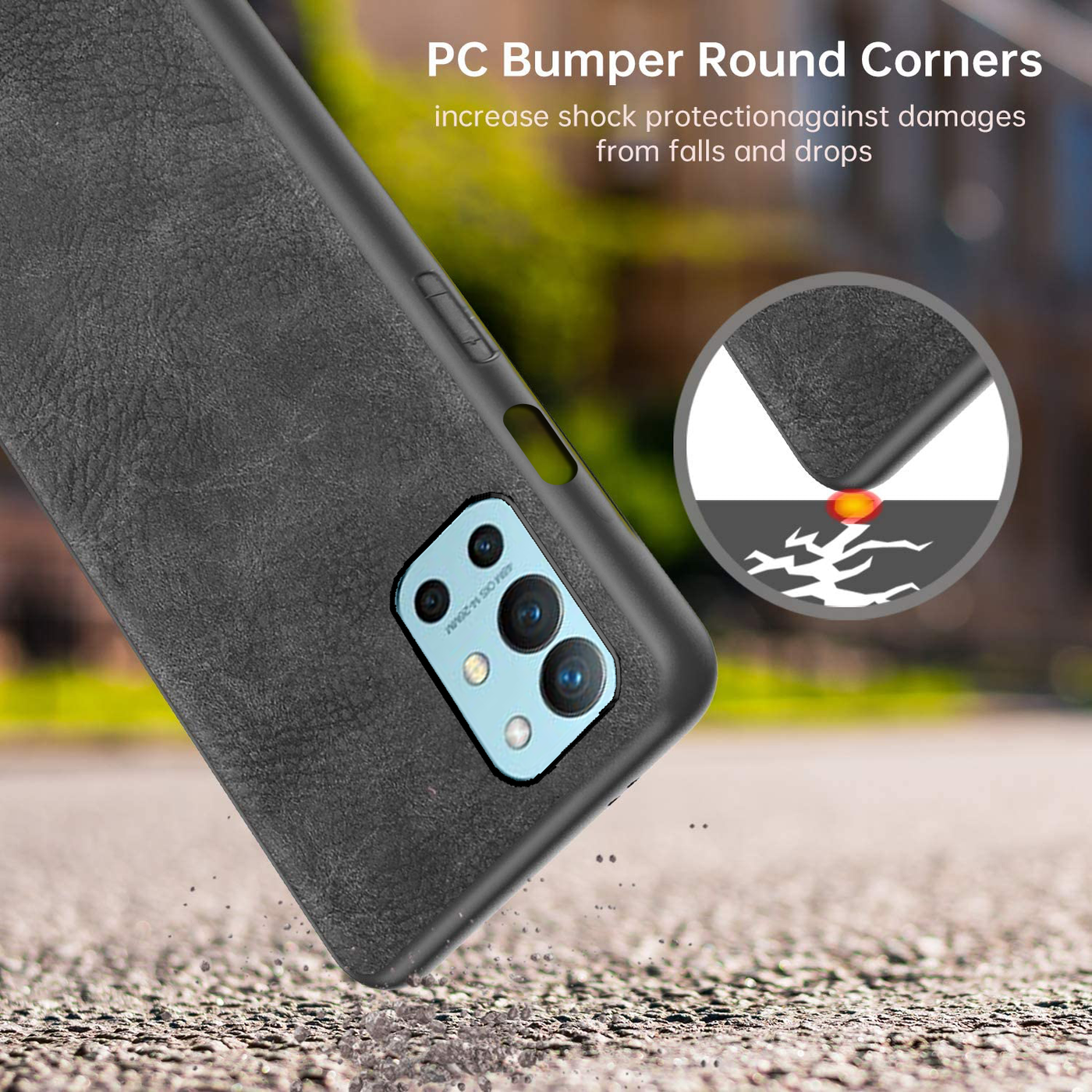 Excelsior Premium PU Leather Back Cover Case For Oneplus 9R