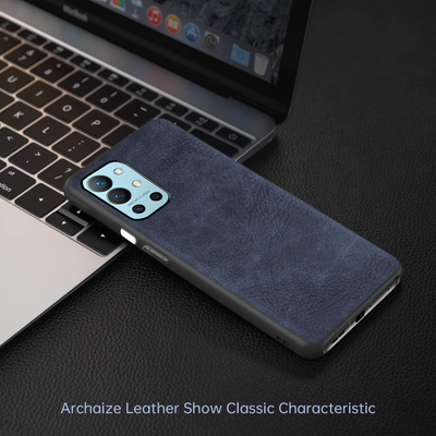 Oneplus 9R leather back case cover