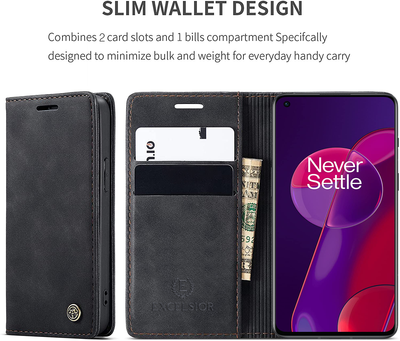 Excelsior Premium Leather Wallet flip Cover Case For Oneplus 9RT 5G
