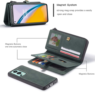 Excelsior Premium Multifunctional Leather Wallet Flip Cover Case For Oneplus Nord 2