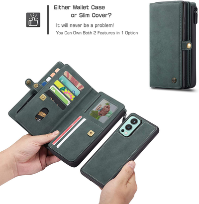 Excelsior Premium Multifunctional Leather Wallet Flip Cover Case For Oneplus Nord 2