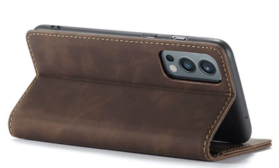 Excelsior Premium Leather Wallet flip Cover Case For Oneplus Nord 2