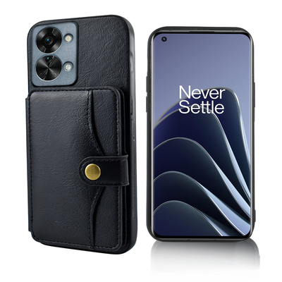 Excelsior Premium Card Holder | PU Leather Back Cover case for Oneplus Nord 2T