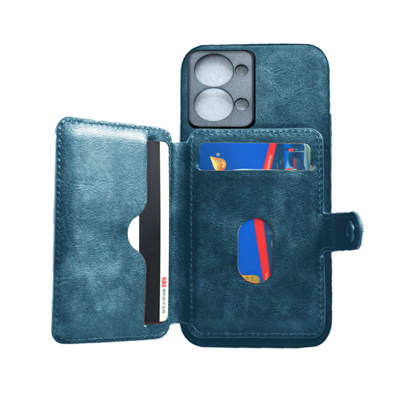 Excelsior Premium Card Holder | PU Leather Back Cover case for Oneplus Nord 2T