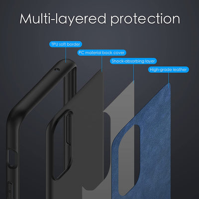 Excelsior Premium PU Leather Back Cover Case For Oneplus Nord 2
