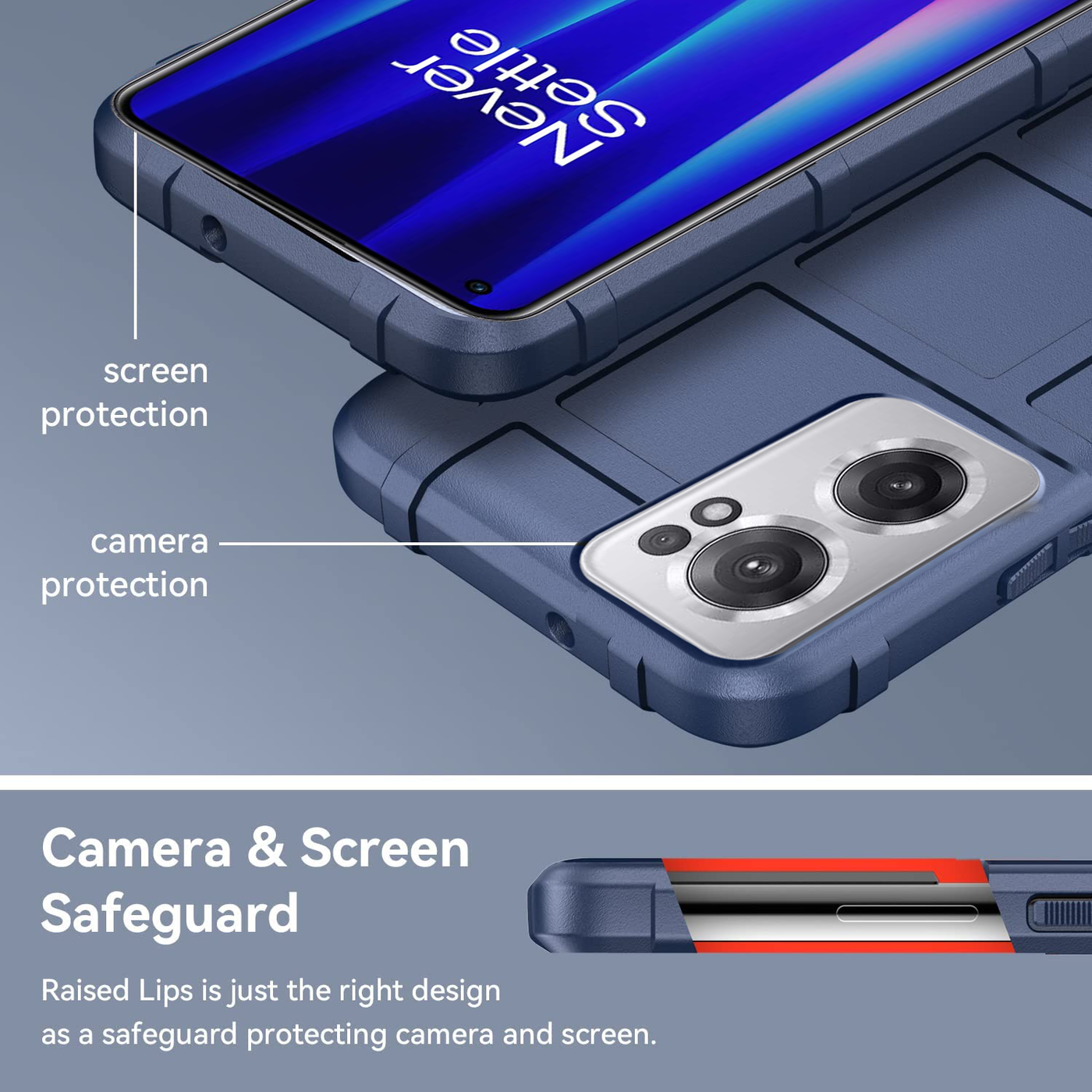 Excelsior Premium Shockproof Armor Back Case Cover For Oneplus Nord CE 2