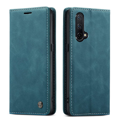 Oneplus Nord CE 5G blue color leather wallet flip cover case By excelsior