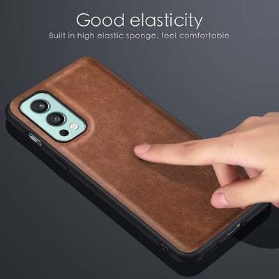 Oneplus Nord 2 leather back case cover