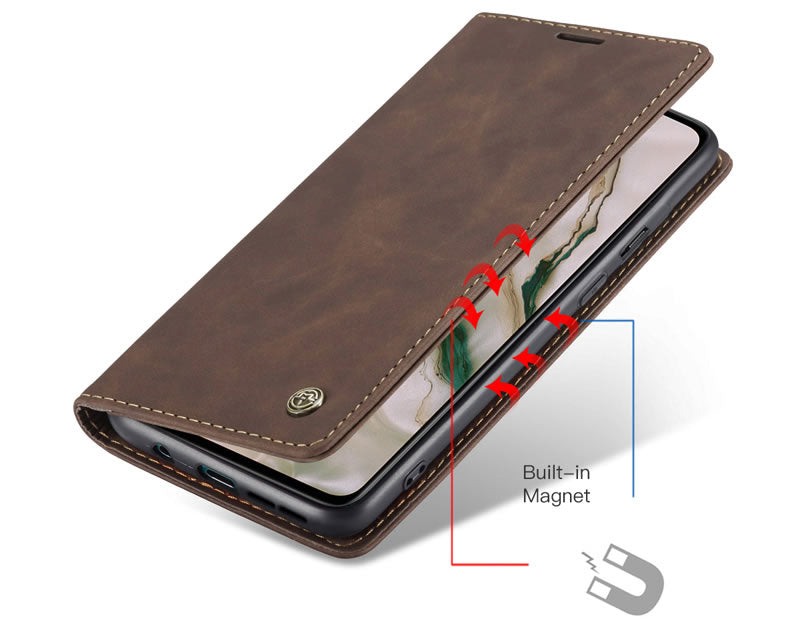 Excelsior Premium Leather Wallet flip Cover Case For Oneplus Nord