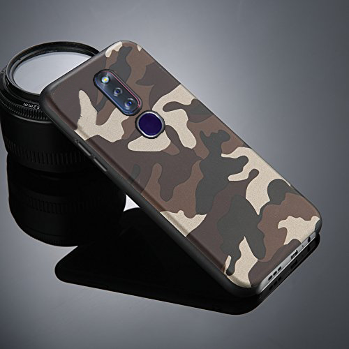 Excelsior Premium Military Design Silicon Back Cover Case for Oppo F11 Pro